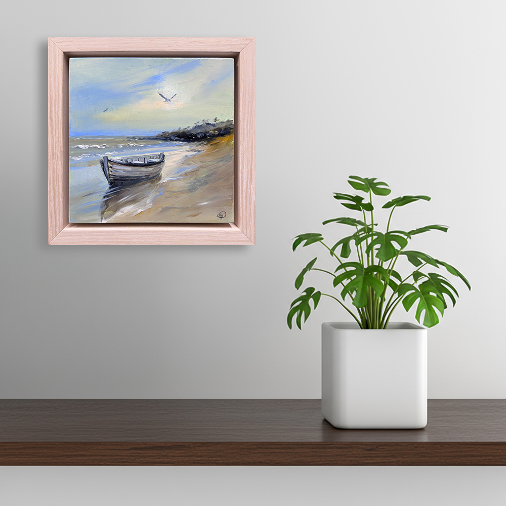 View of picture in situ